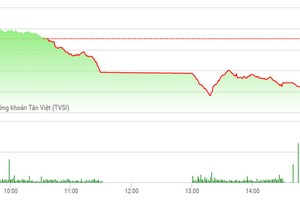 Phiên chiều 12/4: Mất trụ, VN-Index lao mạnh về mốc 725 điểm
