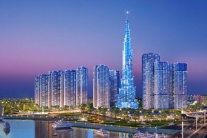 Phối cảnh Vinhomes Center Park - dự án có vốn đầu tư khủng 37.712 tỷ đồng