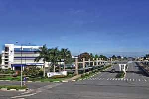 Bất động sản công nghiệp được đánh giá tiếp tục phát triển bất chấp TPP bị dừng lại. Ảnh: Gia Huy      