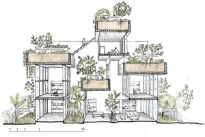 Binh House, căn nhà xanh của nhà thiết kế Võ Trọng Nghĩa