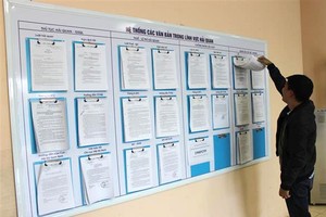 DN tìm hiểu thủ tục hải quan tại Chi cục Hải quan Hà Nam (Cục Hải quan Hà Nam Ninh). Ảnh: H.Nụ