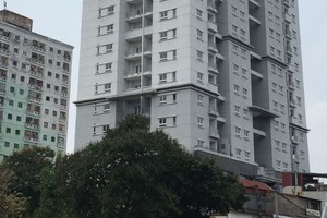 Khu tái định cư 4A Tạ Quang Bửu đã hoàn thành gần 10 năm nay nhưng vẫn trong cảnh “vườn không nhà trống”