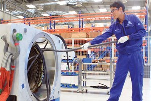 Nhà máy sản xuất của GE Energy tại Hải Phòng. Ảnh: Đức Thanh