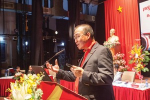 “Vietjet phục vụ nhà đầu tư 24/7”, Giám đốc điều hành Lưu Đức Khánh nói.