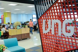 Ngành game Việt đã tung ra thị trường 150 game, ước đạt doanh thu 300 triệu USD năm 2016. Trong ảnh: Công ty cổ phần VNG. Ảnh: Đức Thanh