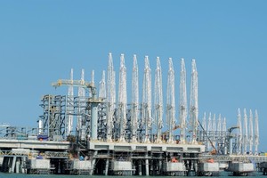 Công trình biển của Dự án Lọc hóa dầu Nghi Sơn.