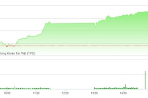 Phiên chiều 19/5: Thị trường bùng nổ, VN-Index lập đỉnh mới