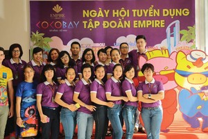 Hơn 4.000 ứng viên đã tham dự ngày hội tuyển dụng để “chớp” lấy cơ hội làm việc tại Cocobay Đà Nẵng