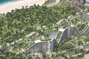 Phối cảnh tổng thể 
dự án The Coastal Hill