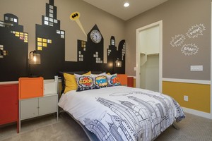 Giường đơn bé trai