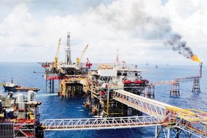 Mỏ Bạch Hổ - dự án hợp tác dầu khí giữa Việt Nam - Liên bang Nga được khai thác thương mại từ giữa năm 1986.