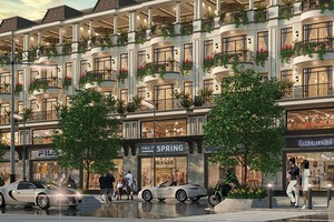 Hội tụ đầy đủ các yếu tố chiến lược, đáp ứng được nhu cầu thực tế của khách hàng, nhà phố thương mại mặt tiền 7 m tại Khu đô thị Vạn Phúc đang ngày càng được khách hàng ưu tiên lựa chọn