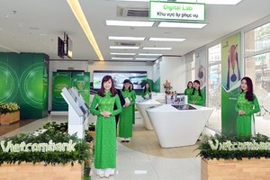 Vietcombank thành lập ngân hàng 100% vốn tại Lào