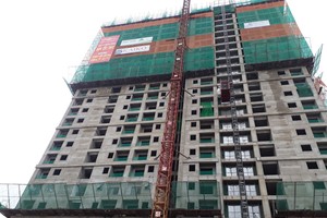 Các dự án có mức giá từ 1 - 1,5 tỷ đồng/căn như Tứ Hiệp Plaza đang là tâm điểm của thị trường căn hộ Hà Nội. Ảnh: Việt Dương 