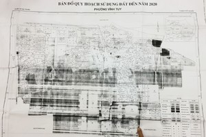 Theo bản đồ quy hoạch sử dụng đất phường Vĩnh Tuy đến năm 2020 được UBND TP. Hà Nội phê duyệt, đất tổ 18 E thuộc đất ở đô thị 