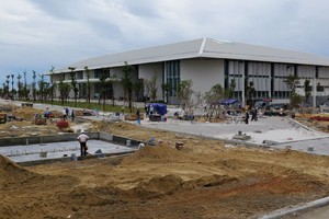 Trung tâm Hội nghị và Triển lãm Ariyana Đà Nẵng - ADECC được xây dựng để phục vụ Tuần lễ Cấp cao APEC 2017