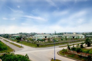 Một góc KCN Tây Bắc- Đồng Hới, Quảng Bình