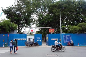 Nhà ga Bến Thành thuộc Dự án Xây dựng đường sắt đô thị TP.HCM tuyến 1, đoạn Bến Thành - Suối Tiên. Ảnh: Đức Thanh