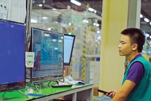 Đầu tư của Samsung đã có đóng góp đáng kể vào phát triển kinh tế - xã hội của Việt Nam. Ảnh: Đức Thanh