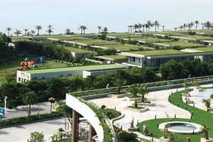 Không gian xanh là một trong nhiều tiêu chí được đề cao tại các chung cư cao cấp