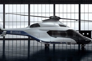 Siêu trực thăng Airbus H160-toàn thân composite