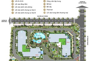 Vũ Trọng Phụng và Nguyễn Huy Tưởng là 2 tuyến phố tập trung dày đặc dự án nhà chung cư trên địa bàn quận Thanh Xuân.