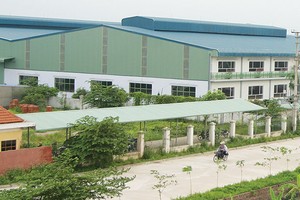 Các khu công nghiệp Bắc Ninh có tỷ lệ lấp đầy cao. Ảnh: Dũng Minh