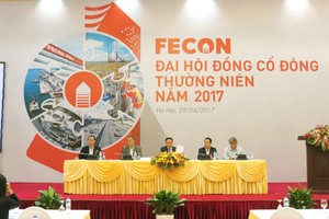 Năm 2017, FECON đặt kế hoạch doanh thu 2.800 tỷ đồng, lợi nhuận 200 tỷ đồng và trả cổ tức 10% cho cổ đông. Ảnh: Thành Nguyễn