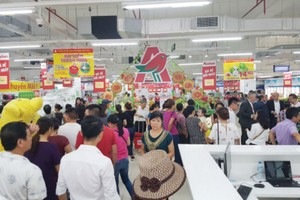 Tập đoàn Auchan của Pháp có kế hoạch mở 20 siêu thị tại Hà Nội (Ảnh: Hải Yến)