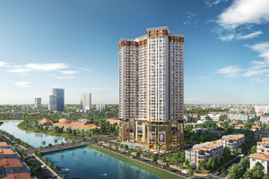 Dự án SAMSORA Premier 105 mặt tiền đường Chu Văn An, quận Hà Đông, Hà Nội.