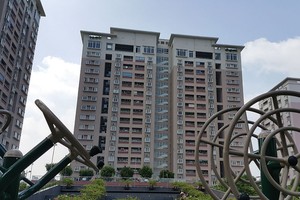 Dự án chung cư tầm trung và giá rẻ chiếm lĩnh thị trường bất động sản trong năm 2017. Ảnh: Đức Thanh