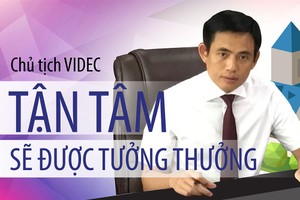 Chủ tịch VIDEC: Tận tâm sẽ được tưởng thưởng