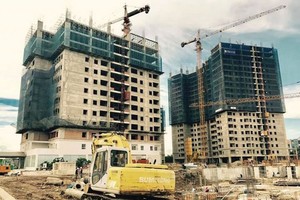 Cất nóc Dự án Tecco Town trước 2 tháng