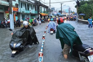 Người mua nhà TP.HCM có thể kiểm tra tình trạng ngập tại dự án định mua