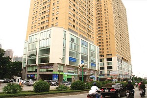 Chung cư Bắc Hà C14 vẫn chưa yên ổn sau hơn 3 năm đi vào hoạt động. Ảnh: Nguyễn Thành