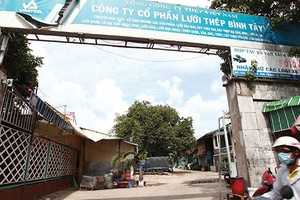 Khu đất tại đường Âu Cơ, quận Tân Phú, TP.HCM của Công ty cổ phần Lưới thép Bình Tây