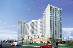 Phối cảnh dự án CentumWeath do liên doanh giữa Thuduc House và Dewon Co.,Ltd làm chủ đầu tư.