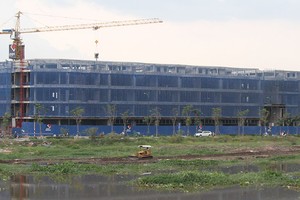 Khu đô thị mới Thủ Thiêm đang được cho là thỏi nam châm hút vốn FDI vào bất động sản TP.HCM. Ảnh: Gia Huy