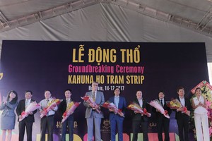Khởi công Dự án Condotel và biệt thự Kahuna Hồ Tràm Strip
