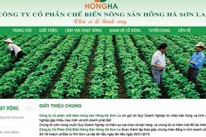 Nông sản Hồng Hà Sơn La được chấp thuận niêm yết trên HOSE