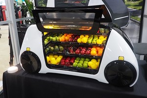 Robomart, robot tự lái có thể mang cả sạp rau quả tươi sống tới nhà bạn