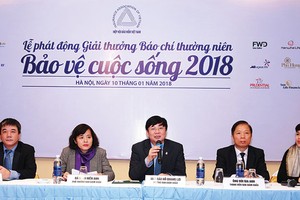 Ban giám khảo giải thưởng “Bảo vệ cuộc sống 2018”
