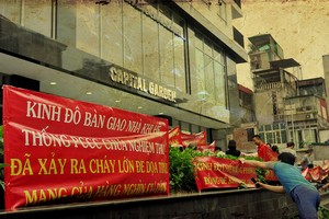 “Thượng phương bảo kiếm” dẹp loạn tranh chấp chung cư