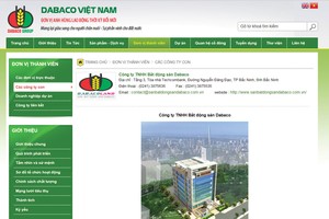 DBC quyết định bán công ty bất động sản