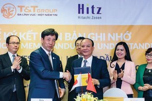 T&T bắt tay Hitachi Zosen triển khai dự án đốt rác phát điện