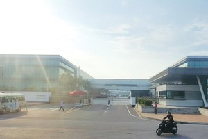 Nhà máy LG Innotek Hải Phòng tại Khu công nghiệp Tràng Duệ. Ảnh: Đức Thanh