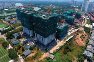 Khu Nam TP.HCM được định vị sẵn là khu vực của các dự án chung cư cao cấp và hạng sang. Ảnh: Gia Huy