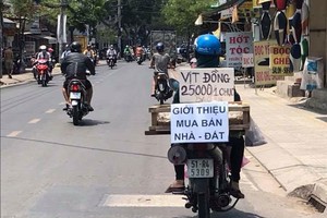 Đất nền TP.HCM lại lên cơn sốt trên diện rộng. Ảnh: Gia Huy