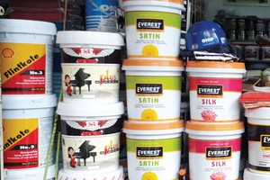Thị trường sơn đang vàng thau lẫn lộn