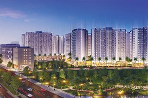Phối cảnh dự kiến Khu đô thị Akari City tại TP.HCM